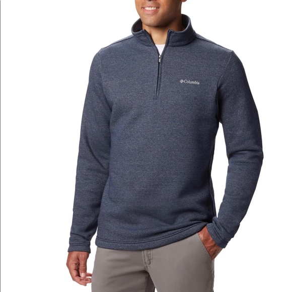 Columbia Other - Columbia Men's Great Hart Mountain III Half Zip Fleece Style sz L